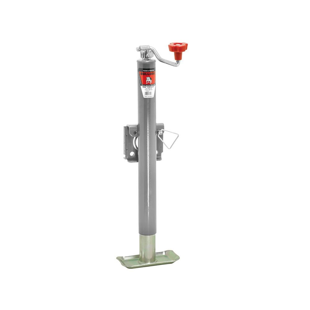 Free Shipping! BULLDOG 180354 Square Trailer Jack, No Mount