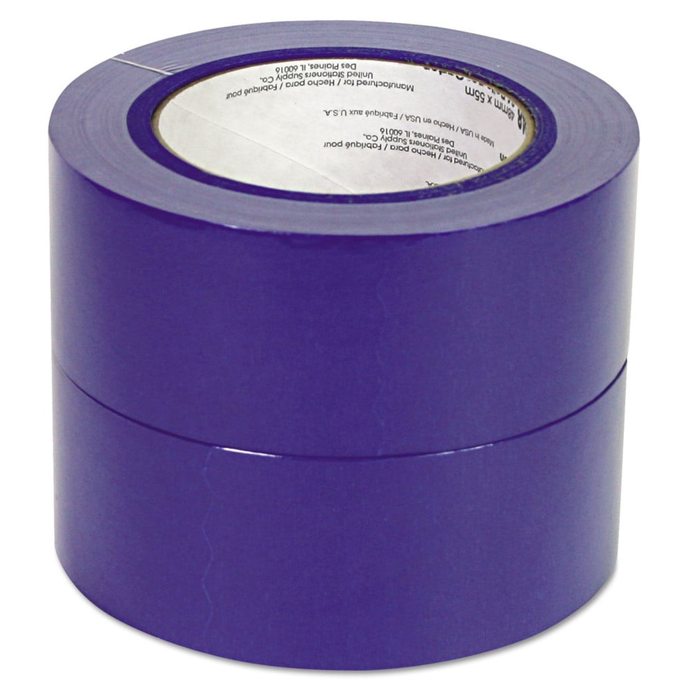 Universal UNVPT14049 48 mm x 54.8 mm Premium UV-Resistant Masking Tape - Blue (2/Pack)