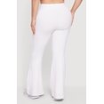 thumbnail image 4 of Women's Plus Size Stretchy High Waisted Flare Leg Pants, 4 of 4