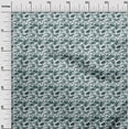 thumbnail image 3 of oneOone Polyester Spandex Dusty Teal Green Fabric Abstract Sewing Craft Projects Fabric Prints By Yard 56 Inch Wide, 3 of 5