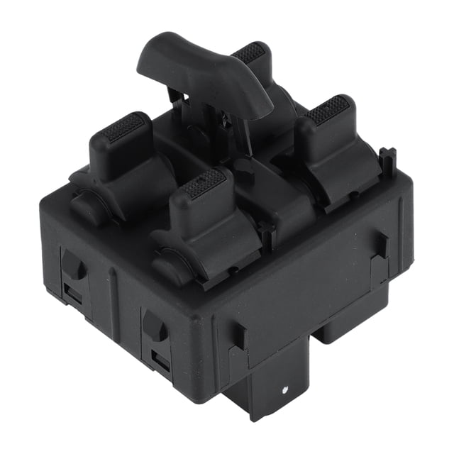 Interruptor de ventana eléctrica del lado izquierdo delantero, interruptor de control de ventana, compatible con Jeep Wrangler 2007-2010 No.4602756AB