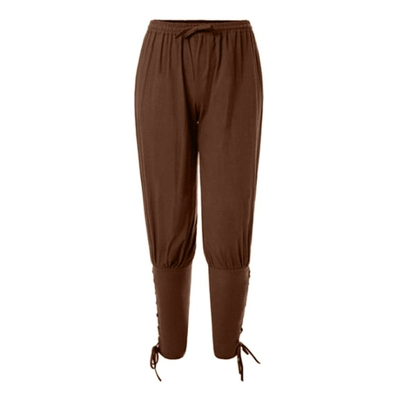 Youmylove Ankle Banded Pants Boys Kids Renaissant Party Classical Party Gothic Solid Color Baby Trousers