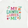 thumbnail image 4 of Inktastic My Auntie Loves Me Girls Girls Baby T-Shirt, 4 of 5