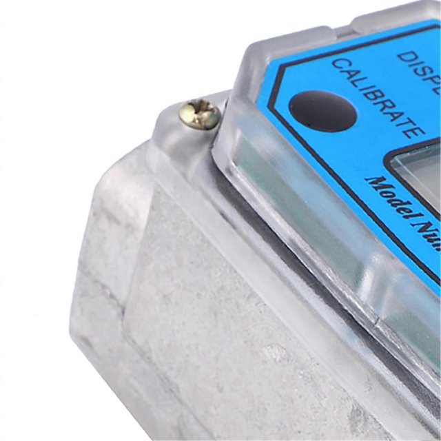 Mini débitmètre à turbine numérique pour carburant diesel 10-200 L 1" NPT