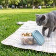 thumbnail image 4 of Silicone Pet Food Storage Container With Lid, Mini Airtight Wet Dog Cat Food Keeper, Microwave Freezer Safe Reusable Can Cover For Leftovers Treats Snacks, Portable Pet Feeding Storage Accessory, 4 of 7