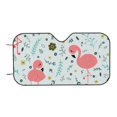 thumbnail image 7 of Balery Cute Flamingo Print Car Windshield Sun Shade,Windshield Sunshade for Car Pickup Truck SUV Accessories-Medium, 7 of 7