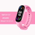 thumbnail image 1 of Correa de reloj para Xiaomi Mi Band 7 6 NFC pulsera de silicona reloj deportivo Miband 4 cinturón pulsera correa mi band 3 4 5 7 correa, 1 of 5