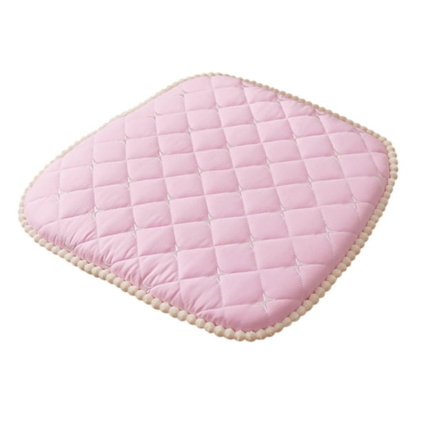 Almohadón para silla de comedor rosa acolchado con espuma de memoria