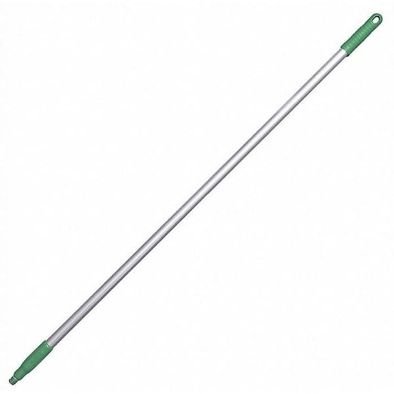 1 PK ToughGuy 49-57/64" Color Coded Handle, 1 in Dia, Green, Aluminum