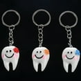thumbnail image 6 of 40 pcs Keychain Key Ring Hang Tooth Shape Cute Dental Gift, 6 of 8