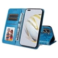 thumbnail image 4 of Funda tipo cartera GANGXUN para Huawei Nova 10 Pro , diseño girasol, cuero PU, soporte, cierre magnético, tarjetero, 4 of 5
