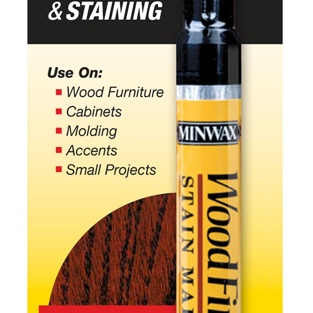 Minwax Wood Finish Stain Marker Red Mahogany 6Pk, .33 oz. Walmart