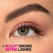 Wet n Wild Mega Clear Brow & Lash Waterproof Mascara, Clear, 0.24 oz, Eyebrow & Eyelash Enhancer