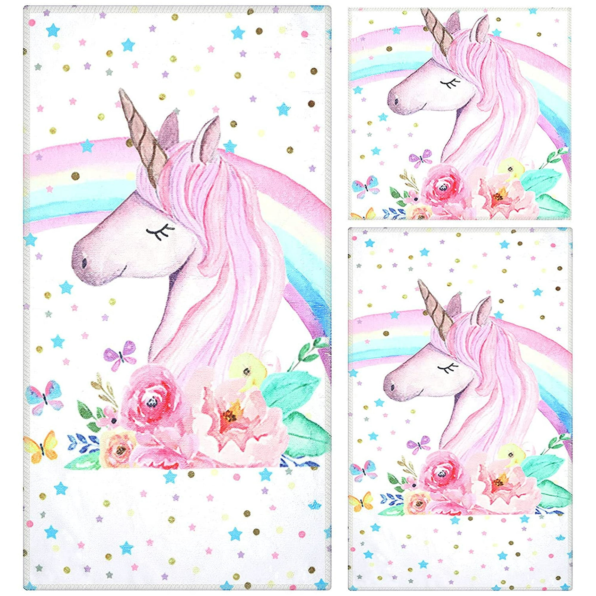 Unicorn hand towel sale