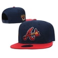 thumbnail image 1 of MLB Gorra Atlanta Braves Baseball Snapback Sun Hat Travel Cap, 1 of 4