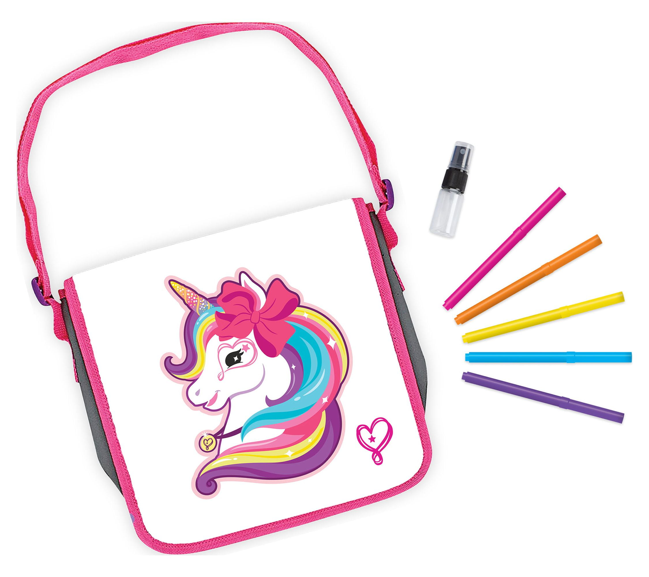 Nickelodeon JoJo Siwa Unicorn Tie-Dye Messenger Bag Craft Kit