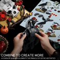 thumbnail image 4 of Set de construcción BUILDIFY Gothic Raven & Skull Art 758 PCS, 4 of 6