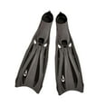 thumbnail image 1 of QualitChoice Palmes de Snorkeling Palmes de Plongée Équipement de Snorkeling Équipement de Natation Plongée 44 Palmes 45 Noir 40 41, 1 of 6