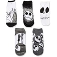 thumbnail image 2 of Calcetines Disney Nightmare Before Christmas para mujer, 5 pares, 2 of 3