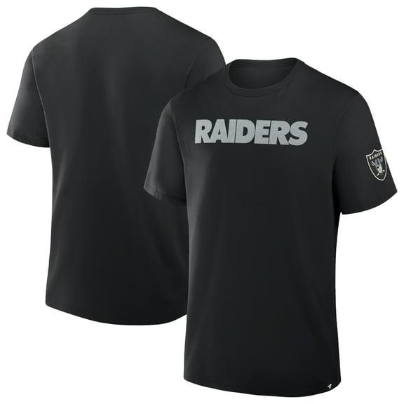 Men's Fanatics Black Las Vegas Raiders Option Route Legacy T-Shirt