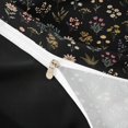 thumbnail image 4 of jejeloiu Delicate Floral Bedding For Girls,Gentle Wildflower Duvet Cover Full,Multicolor Black,Black Reversible,3 Pieces,1 Duvet Cover and 2 Pillowcases, 4 of 6
