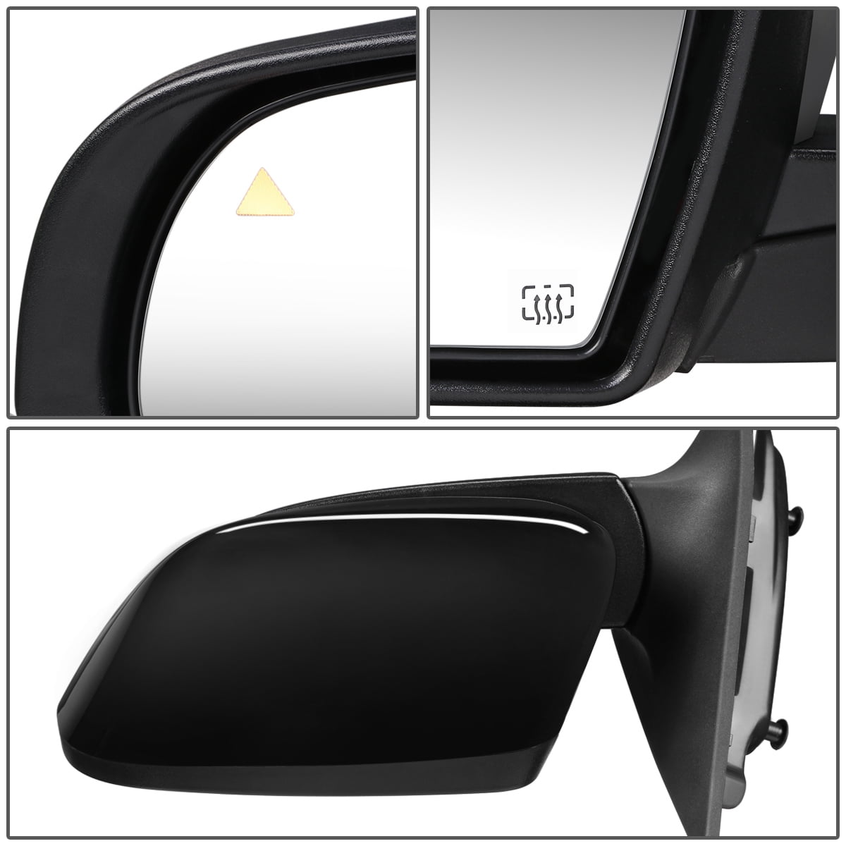 DNA Motoring Power Heated Turn Signal Memory Driver Left Side Mirror for 14-20 Jeep Cherokee