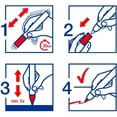 thumbnail image 3 of Edding 780 Extra Fine Paint Marker - White - Pack of 10, 3 of 5