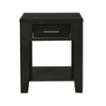 thumbnail image 6 of Bruno 2 Piece Ash Gray Wooden Lift Top Coffee and End Table Set with Tempered Glass Top and Drawer, 6 of 13