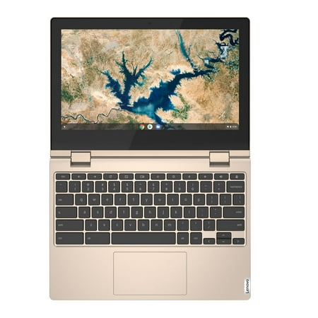 Lenovo Chromebook Flex 3 11.6" Touchscreen 2-in-1 Laptop, Intel Celeron N4020, 4GB RAM, 32GB HD, Chrome OS, Almond, 82BB0007US