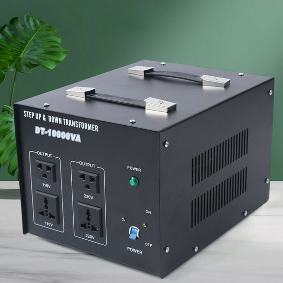 DENSET 10000W Converter Transformer Step Up/Down Heavy Duty 110V ⇋ 220V Voltage Stable