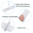 thumbnail image 4 of Uxcell 2 Roll 3/4"W x 3/8"T x 6.6Ft Self-Adhesive EVA Insulation Foam Tape, White, 4 of 6