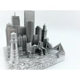thumbnail image 4 of Boston 3D City Famous Building Model Statue Souvenir Decoration for Home Office Silver 4”, 4 of 6