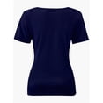 thumbnail image 2 of Women Sexy Deep V Neck Casual Tops, 2 of 5