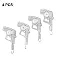 thumbnail image 1 of LEFU pour Tige de Contrôle d'Inclinaison Carrée Rail Crochet Stores Mur Inclinable Réglable Intimité Lumière Outil Ménager Réutilisable Accessoire de Remplacement pour Stores de Fenêtre 4 Pcs, 1 of 9