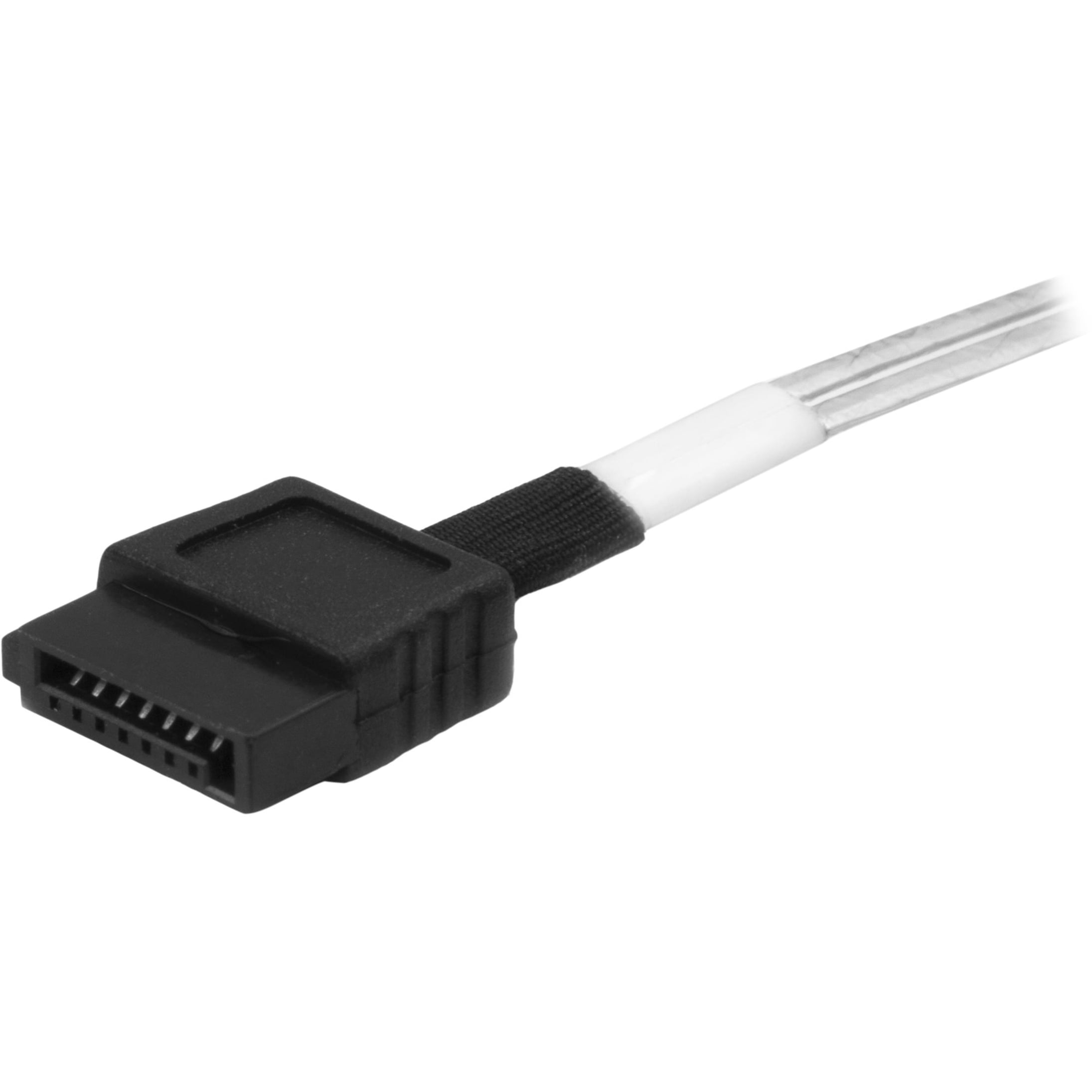 StarTech.com Model SAS43SAT1M 3.3 ft. Internal Mini-SAS to SATA Cable - SFF-8643 to 4x SATA - 1 m Female to Female