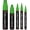 Green, variant on 5 Red Chalkboard Chalk Markers - Red Dry Erase Markers for Blackboard, Chalkboard Signs, Windows, Glass | Variety Pack - Fine & Jumbo Size Ink Pen (1mm, 3mm, 6mm, 10mm, 15mm)