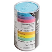 Colorfin PanPastel Pearlescent Artist Pastels Set, 9ml, Yellow, Green, Orange, Blue, Red and Violet Multi-Colored