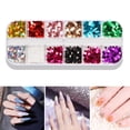thumbnail image 3 of Paillette de decoración de uñas Zulema Bricolaje Nail Art Glitter Sequin, 3 of 8