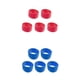 thumbnail image 1 of 10pcs Raqueta de tenis Grip Sweat Absorbing Grip Band Azul Rojo,, 1 of 9