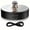 Black, variant on YEMNPIOS Rotating Display Stand 5.4" /6.6 Lbs Load Motorized Spinning Platform Rotating Base 360 Cup Turner Electric Turntable Stand for Photography Products and Shows(Mirror White)