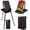 Brown, variant on Large Wooden French Easel Sketchbox with Adjustable Tripod Stand, Drawer and Palette for Painting, Sketching and Display for Artists and Professionals