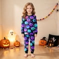thumbnail image 4 of Leey-World Boys Halloween Pjs Baby Boys Girls Pajama Sets Toddler Long Sleeve Sleepwear Sets Rayon from Bamboo Pajamas Sets, 4 of 9