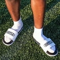 thumbnail image 3 of Battle Sports Slides 2.0 Footwear - 6 - White/Black, 3 of 4