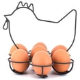 thumbnail image 2 of Cesta De Huevos Contenedor De Almacenamiento De Huevos De Metal Cocina De Huevos De Metal Para Utensilios De Cocina Minnieouse HA035248-00, 2 of 6