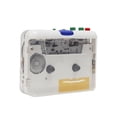 thumbnail image 1 of Reproductor de casetes TON010S Cassette portátil a reproductor de MP3 Mini reproductor de cinta USB Convertidor de MP3 con software de entrada AUX de 3,5 mm CD Cassette Capture Audio Reproductor de mú Tomshoo  Reproductor de casetes, 1 of 6