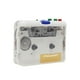thumbnail image 1 of Reproductor de casetes TON010S Cassette portátil a reproductor de MP3 Mini reproductor de cinta USB Convertidor de MP3 con software de entrada AUX de 3,5 mm CD Cassette Capture Audio Reproductor de mú Tomshoo  Reproductor de casetes, 1 of 6