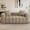 Brown, variant on Rophefx 66.5" Chenille Cloud Sofa Couch Loveseat,Modern 2 Seater Deep Seat Sofa with Pillows for Living Room Apartments, No Assembly,White