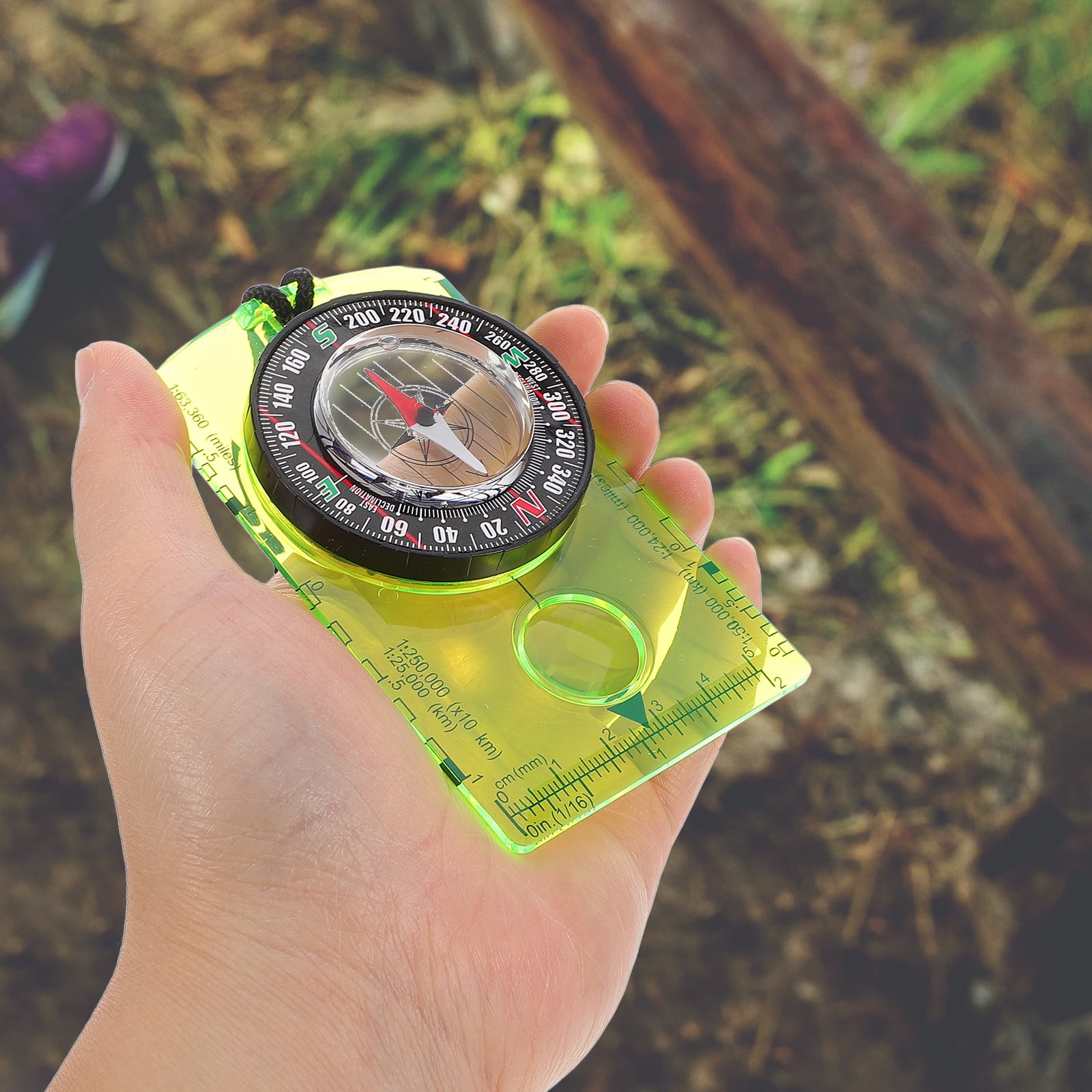 Baseplate Compass Limei Backpacking Compass - Orienteering Hiking ...