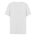 thumbnail image 5 of Blouses for Women Dressy Casual Going Out Women's Clothing V Neck Lightweight Clothes Comfortable Womens Short Sleeve Tops White, 5 of 5
