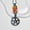 style-2, variant on Metal Wheel Hub Pendant – Car Rearview Mirror Decoration, Minimalist Alloy Accessory (1 Piece)